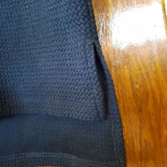 APT 9 Sleeveless Dress Mock Neck Midi Navy - Picture 6 of 12